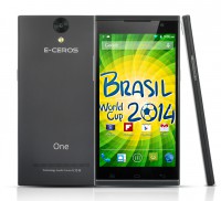 E-Ceros Un Smartphone Android - 5,5 pulgadas de alta definición 720p pantalla del IPS, Octa Core CPU 1,7 GHz, 16 GB de ROM, cámara trasera de 8 megapíxeles, 2 GB de RAM (Negro)