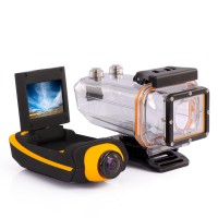 La cámara HD se divierte la "Proview HD II" - 1080p, caso impermeable, HDMI, 4 Accesorios de montaje
