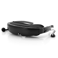 Vidrios video virtuales con función 3D "Maze" - 98 pulgadas de pantalla virtual, VGA / AV, 1080p Compatible